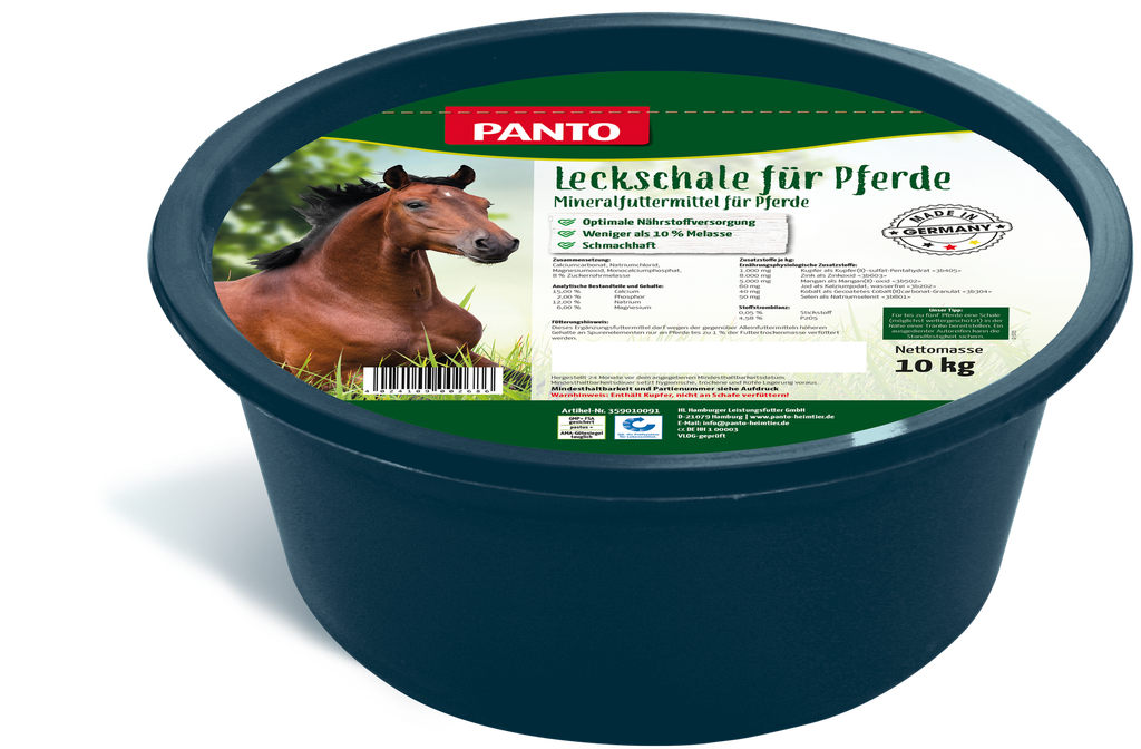 Panto Mineral slikbajle til hest 10 kg